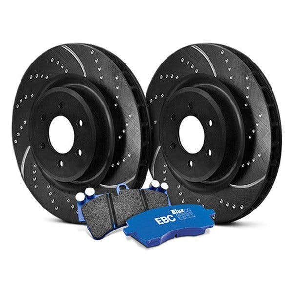 category-EBC® - Stage 6 Track Day Dimpled and Slotted Front Brake Kit